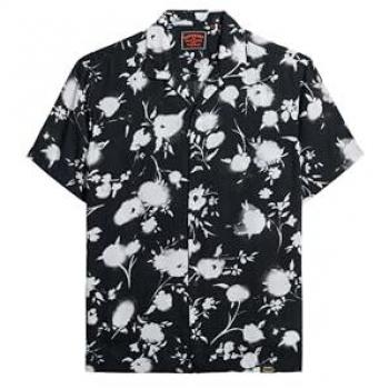 Camicia Superdry Maniche Corte Stampa Mono
