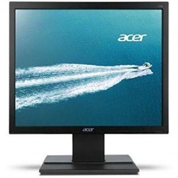 Acer Essential - Pantalla de 17, resolución 1280 x 1024, pantalla LED, 1 puerto VGA, consumo 11 W, color negro