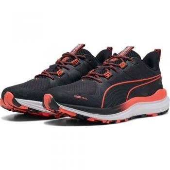 Puma Herren Laufschuhe Reflect Lite Trail (12) – Schwarze Textiloptik