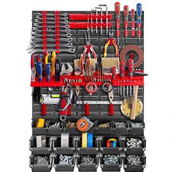 Tablica Warsztatowa 58x78 Parete Garage 38 Pezzi – Kadax
