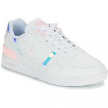 Ténis Lacoste T-Clip Branco e Multicolor