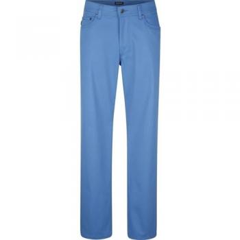 VIVIRI Herren Hose – BABISTA 5‑Pocket‑Modell, Baumwoll‑Elasthan‑Mix, Größe 48, blau
