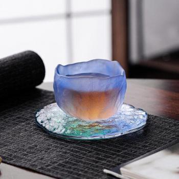 Taza Sake Sakura Viento Azul