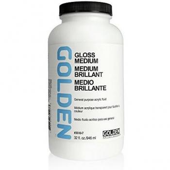 Professional Grade Polymer Medium, Gloss, 946ml