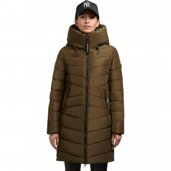 KHUJO Pluz Cappotto Inverno Oliva