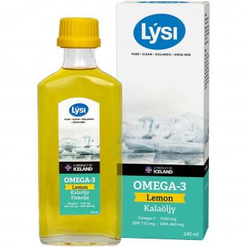 Omega‑3 Lysi Limone