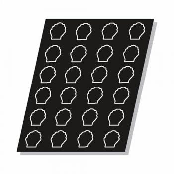 Moule Flexipan Silicone Plateau 24 Coquilles SJ