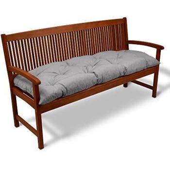 Cuscino Acoltato per Panchine Flair BK Grigio Chiaro 120x50x10 cm - Beautissu