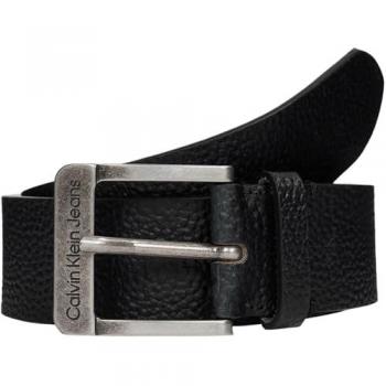 Calvin Klein Men's Black Classic Buckle Belt (105 cm)