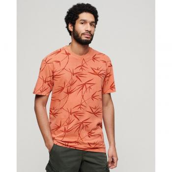 BLEND mod. M1011891A-2MC Camiseta m/c con estampado hojas