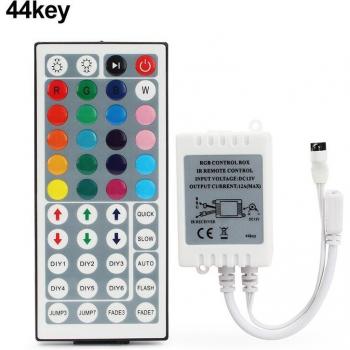 Music Sync RGB LED Controller with 24 Keys