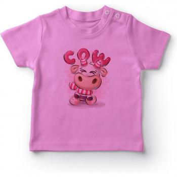 T-shirt Bébé Bonbon Licorne Assise Angemiel