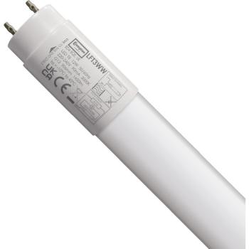 Crompton T8 LED Tube Light 3ft 12W Equivalent to 30W Warm White 10-Pack Opal