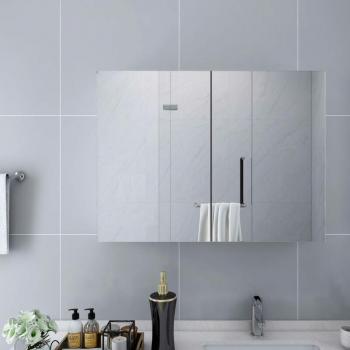 Armario Espejo MDF Blanco Prolenta Premium