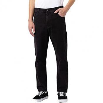 Dickies Mandens Duck Canvas Byggetøjsbukser Sort Vasket i Stenfarve