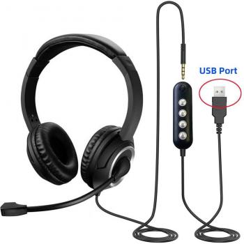 Mpow U10 3.5mm Wired Headset with In-line Control