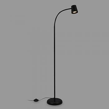 Briloner SKRIVA Stehleuchte, 1x GU10, dimmbar, schwarz