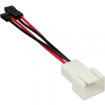Cavo di Alimentazione Interno per Ventola di Raffreddamento con Connettore IDC a 3 Pin per Scheda Grafica, Lunghezza 2mm o 2.54mm, Colore Nero