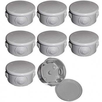 Wiska WIB6 Sealed Circular Box with Snap Cover