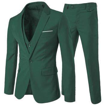 Traje Slim Fit de 3 Piezas para Hombre