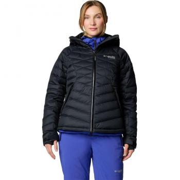 Chaqueta con capucha Columbia Down Roaring Fork II negra para mujer - S