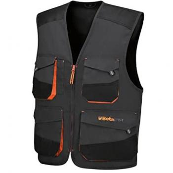 Beta Chaleco Ultra Ligero Gris-Naranja XXL 7867g
