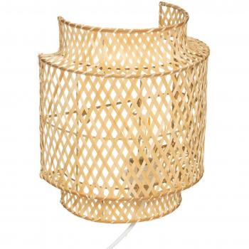 Applique à lumière E27 Liby D23 Bambou