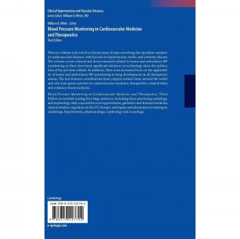Blood Pressure Monitoring in Cardiovascular Medicine and Therapeutics (Clinical Hypertension and Vascular Diseases)