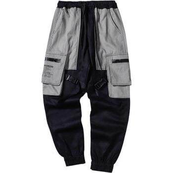 Joggers de Bolsillo Grande para Hombre, Estilo Harajuku DG554