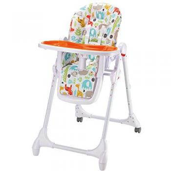 Ricci Hochstuhl für Babys – Tierdesign Orange