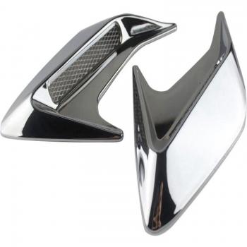 2Pcs Decorative Car Side Vent Stickers