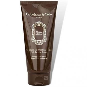 Silk Protein Scrub by La Sultane De Saba – Amber Musk, Sandalwood 200 ml