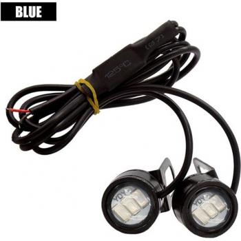 12V Motorcycle LED Eagle Eye Light - Sky Blue