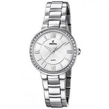 Festina Frauenzeitmesser Analog – Edelstahlarmband F20220/1