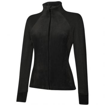 Rh+ Ice Full Layer Felpa Pile Donna Black/Black XS