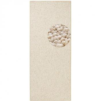 Soft & Durable Cream Wool‑Texture Rug – 32”x78”
