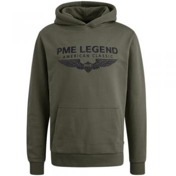 Soft-Terry Kapuzenpullover aus Baumwollmix – Logo
