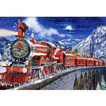 Babbo Natale in Città – Puzzle 1000 Pezzi Castorland