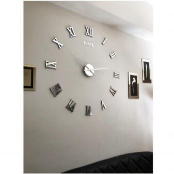 Espejo Plexiglás con Reloj Romano Digital