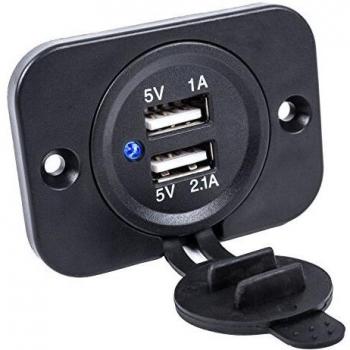 USB Power Adapter 12 V / 24 V 2,1 A 5 V – Camper e Auto