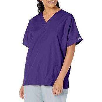 Cherokee 2XS Grape Comfort Scrub Top