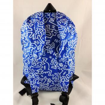 Samsonite V Travel Accessory – Foldable Backpack Keith Haring 0,1 Liter Graffiti Blue