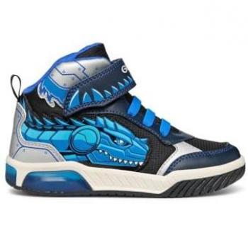 Scarpe da basket Geox Inek Navy Blue / Turquoise EU 31
