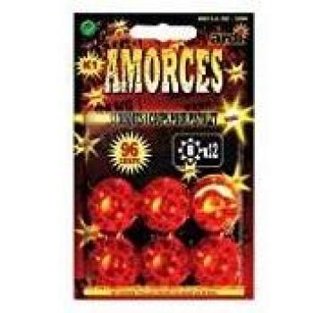 Amorces 12 disques pour pistolet à 8 coups