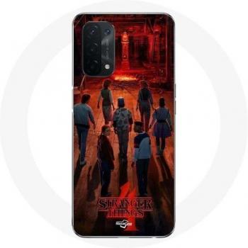 Coque pour Oppo A54 5G Équipages Stranger Things Saison 4