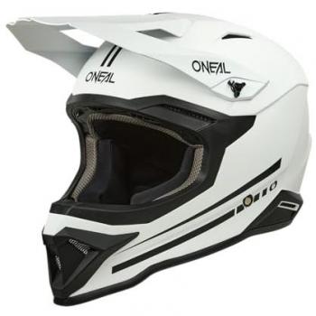 Casco Off-Road Oneal 1SRS Solid en Blanco