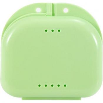 Caja de almacenamiento para prótesis dentales