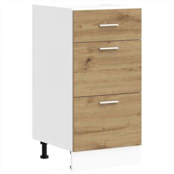Unterbauküchenschrank Artisan‑Eiche (40×46×81,5 cm) – VidaXL