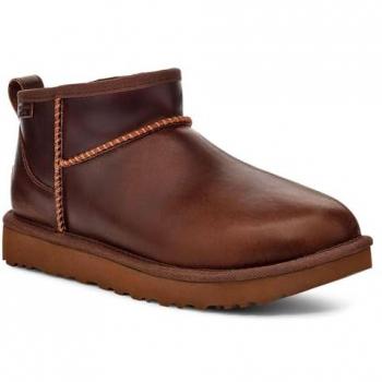 UGG Botín Plano Classic Ultra Mini Marrón 36 (talla 5)