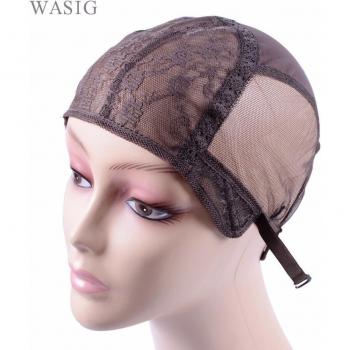 Bonnet à Perruque Brun Foncé Ajustable